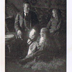 1924 Eak Ostermalmsvningen Med Dottrar 